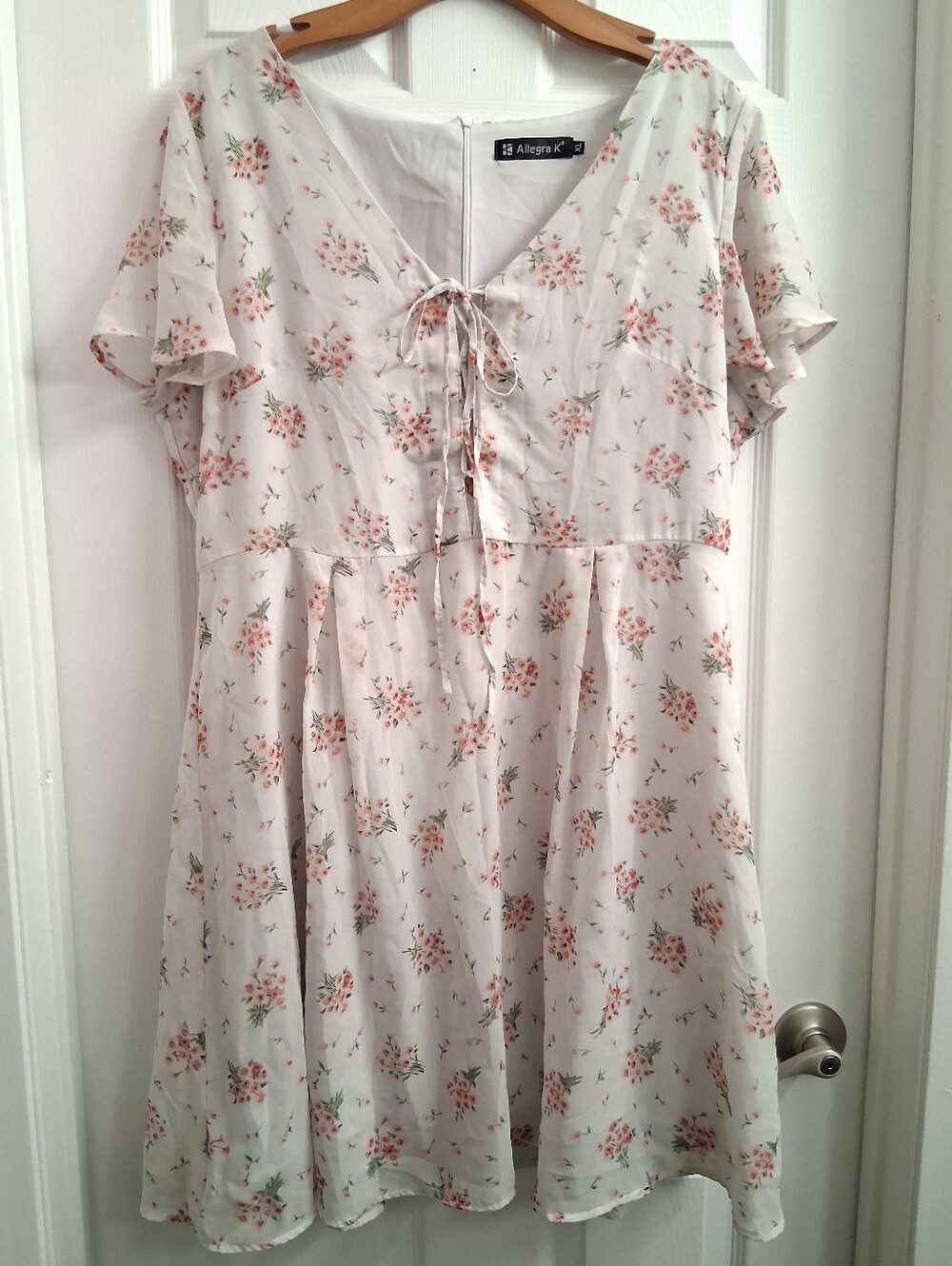 Floral Flowy Dress Allegra K XL